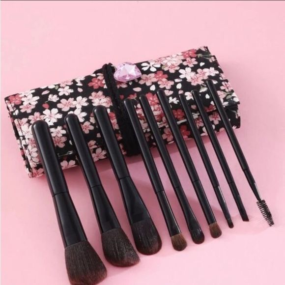 Floral travel Brush Set - Picture 3 of 5